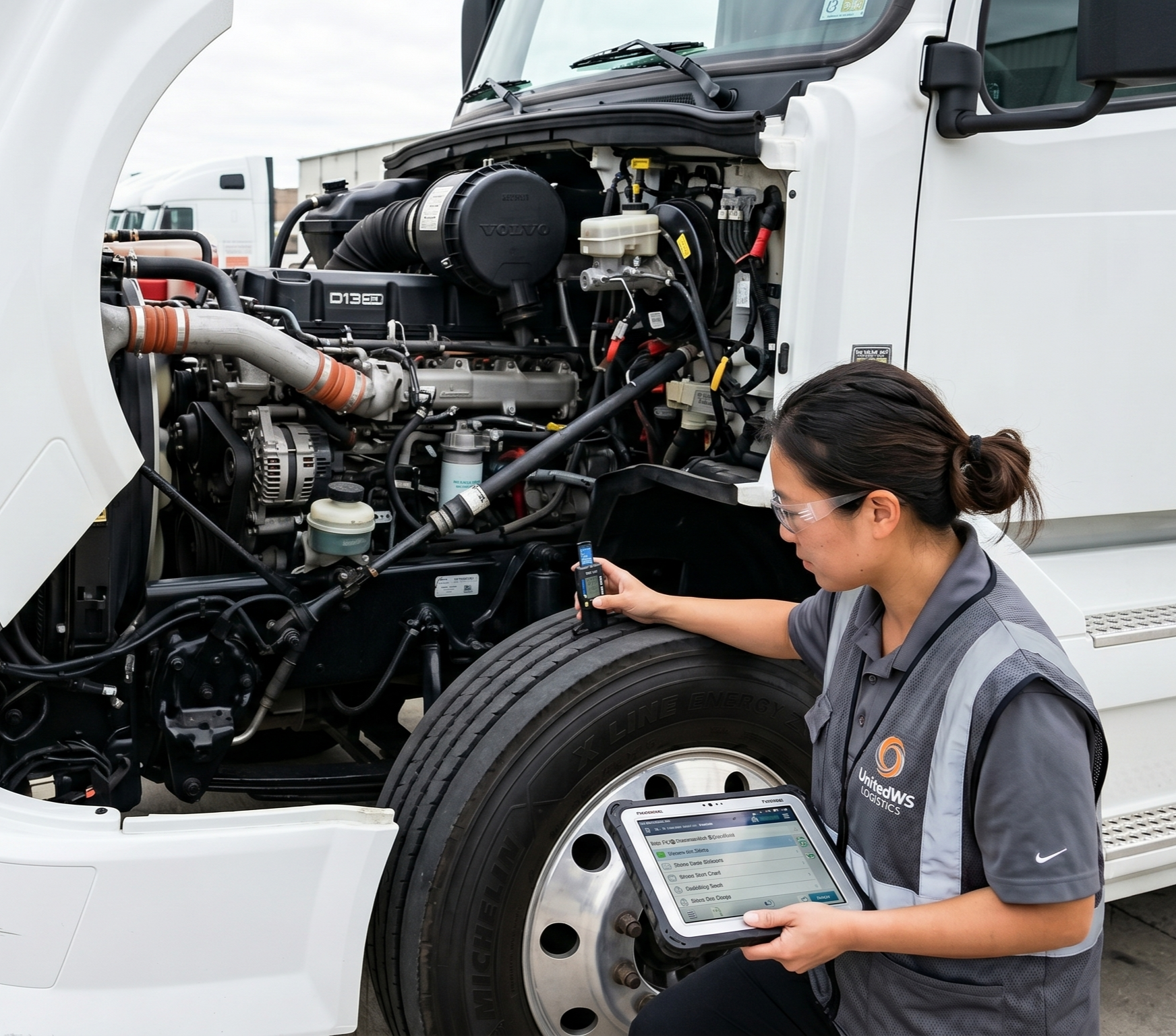 Safety inspection / pre-trip photo