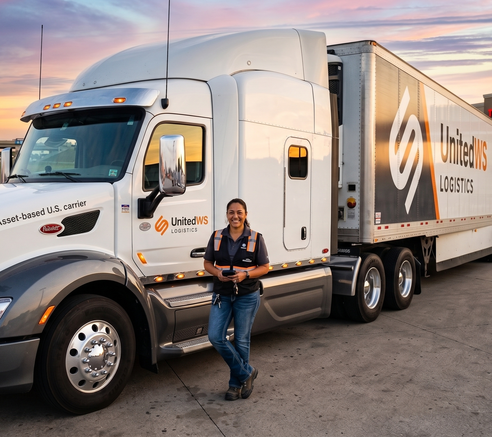 Owner-operator with truck